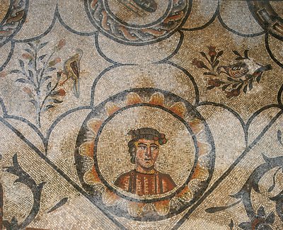 Detail of Floor of the Early Christian Basilica of Aquileia, Udine by Unknown